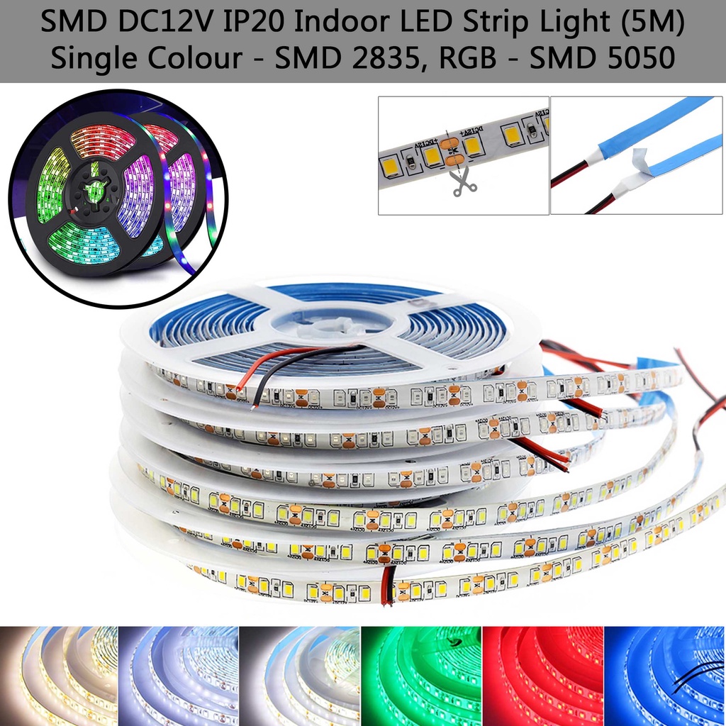 3H Lampu Jalur LED Fleksibel Hiasan Dalaman IP20 Copper 5M/10M DC12V/24V -Indoor Uniline Strip Light
