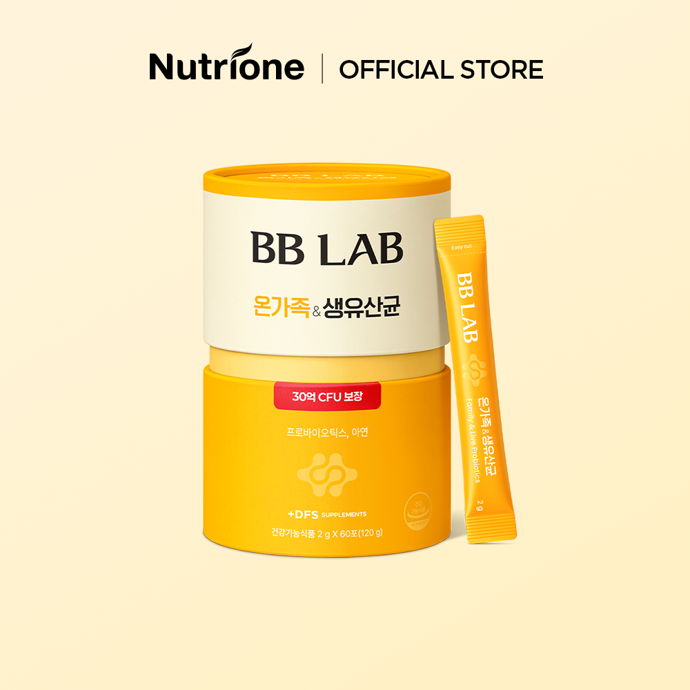 NUTRIONE BB LAB Family & Live Probiotics (2g x 60 Sticks / BOX)
