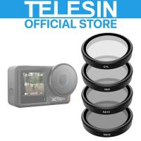 TELESIN 4pcs CPL ND Filter Lens for DJI ACTION 6 5 4 3