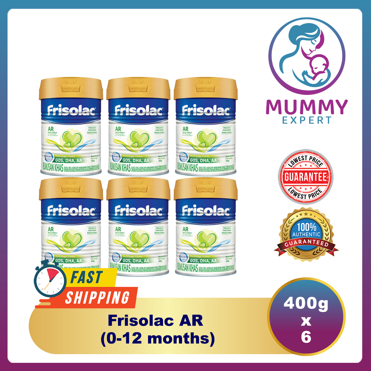 Frisolac AR 400g x 6