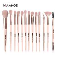 MAANGE 13Pcs Make Up Brush Set Powder Blush Highlight Eye Makeup Bursh Set 5818