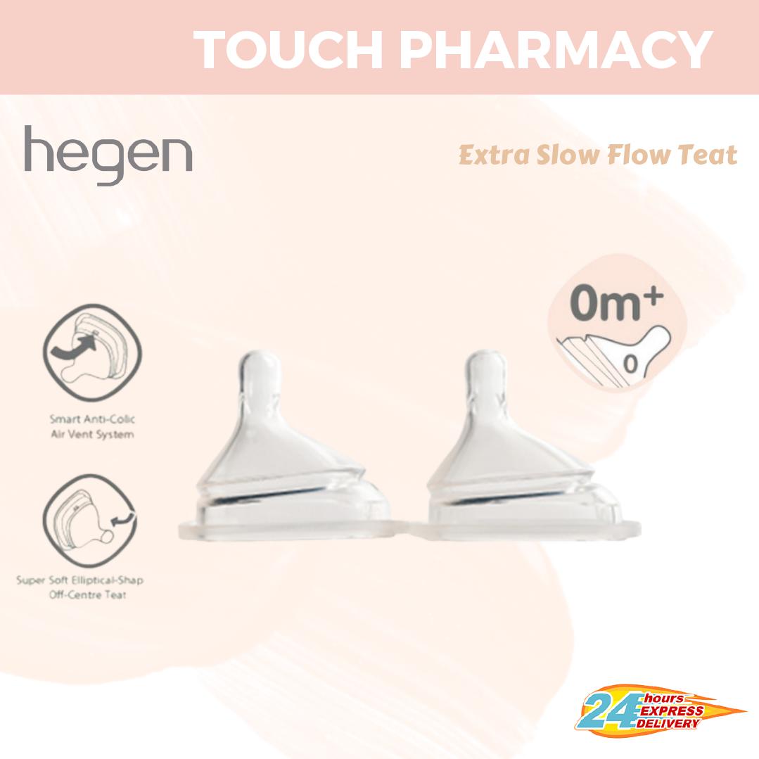 HEGEN Teat (Extra Slow/Slow/Medium/Fast/Thick) Flow 2s/BOX