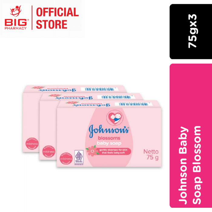 Johnson Baby Soap Blossom 75gx3