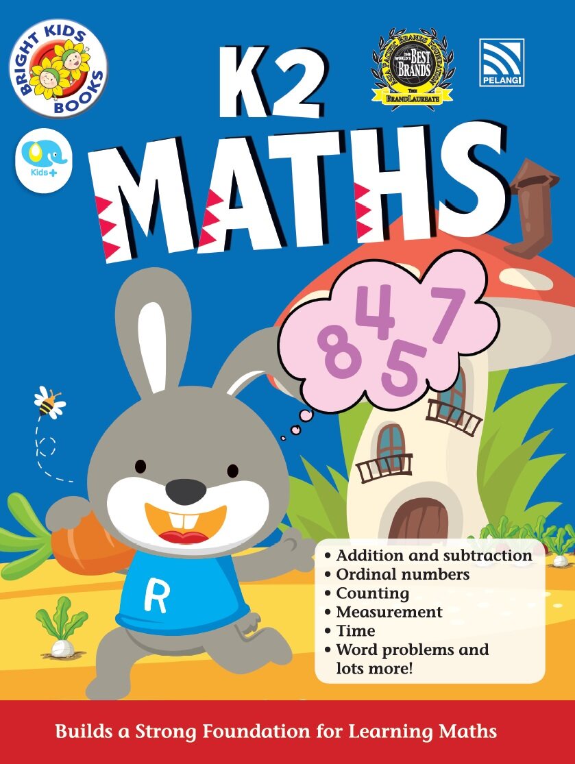 Pelangibooks Bright Kids K1 & K2 Maths