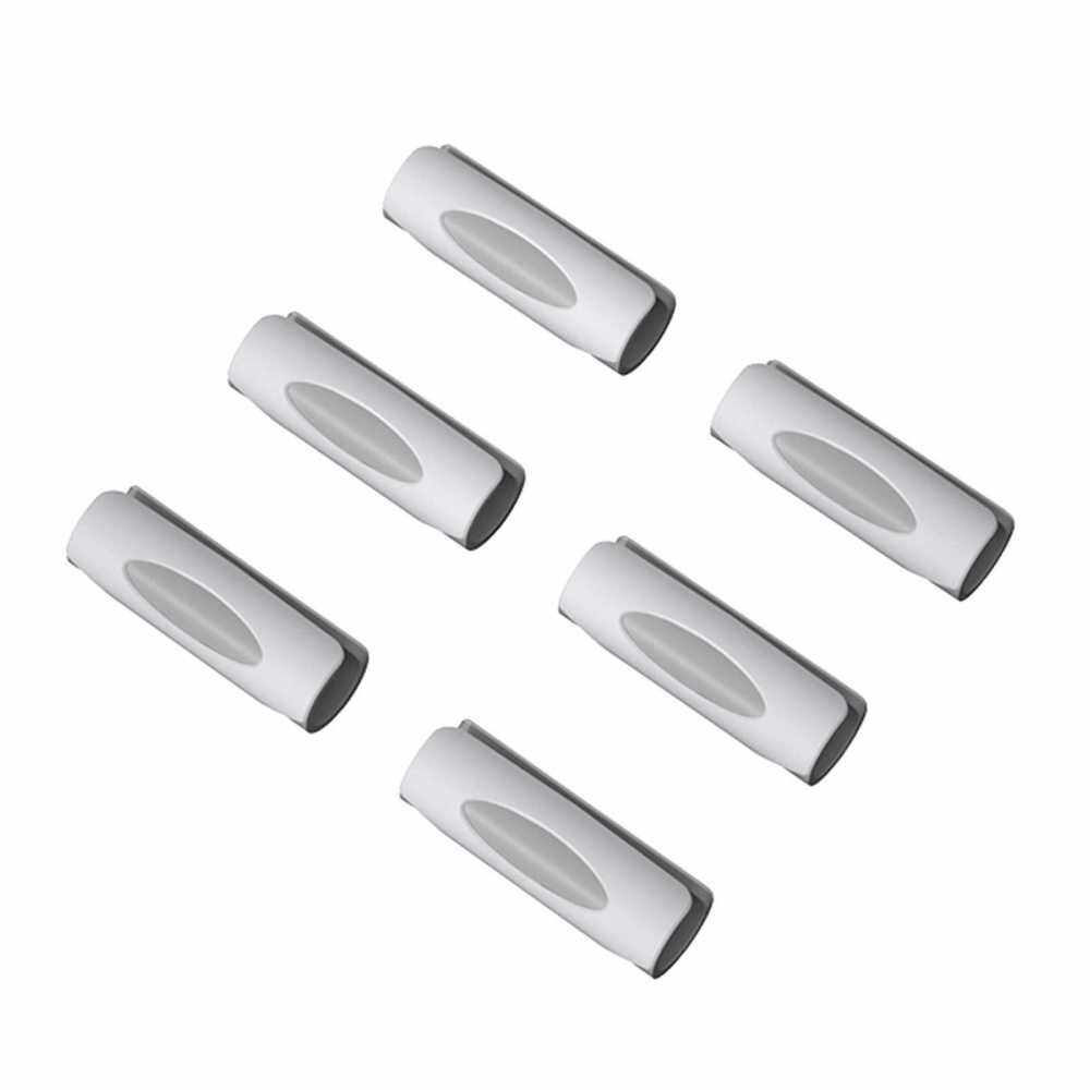 Bed Sheet Grippers Holders 6pack Multi-Functional Sheet Fasteners Clips Anti-Skid Clip Set for Keeping Sheets on Mattress (White)