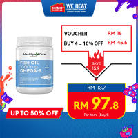 Healthy Care Fish Oil 1000mg Omega 3 400 Capsules Help Maintain Heart Cardiovascular System Health Support Brain Eye Health Chemist Warehouse
