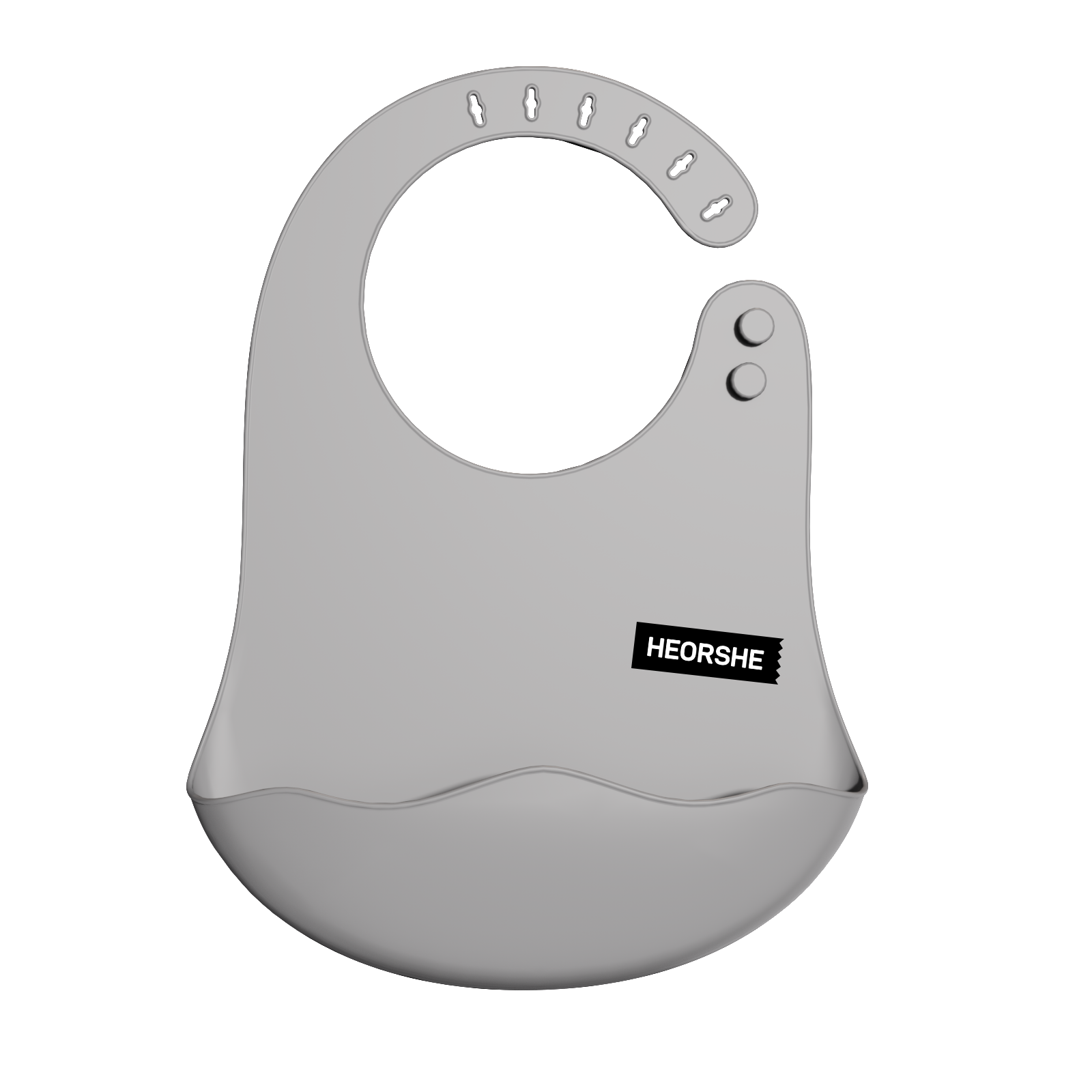 HE OR SHE Im A Baby Bib | Softer Silicone Baby Bib | HEORSHE