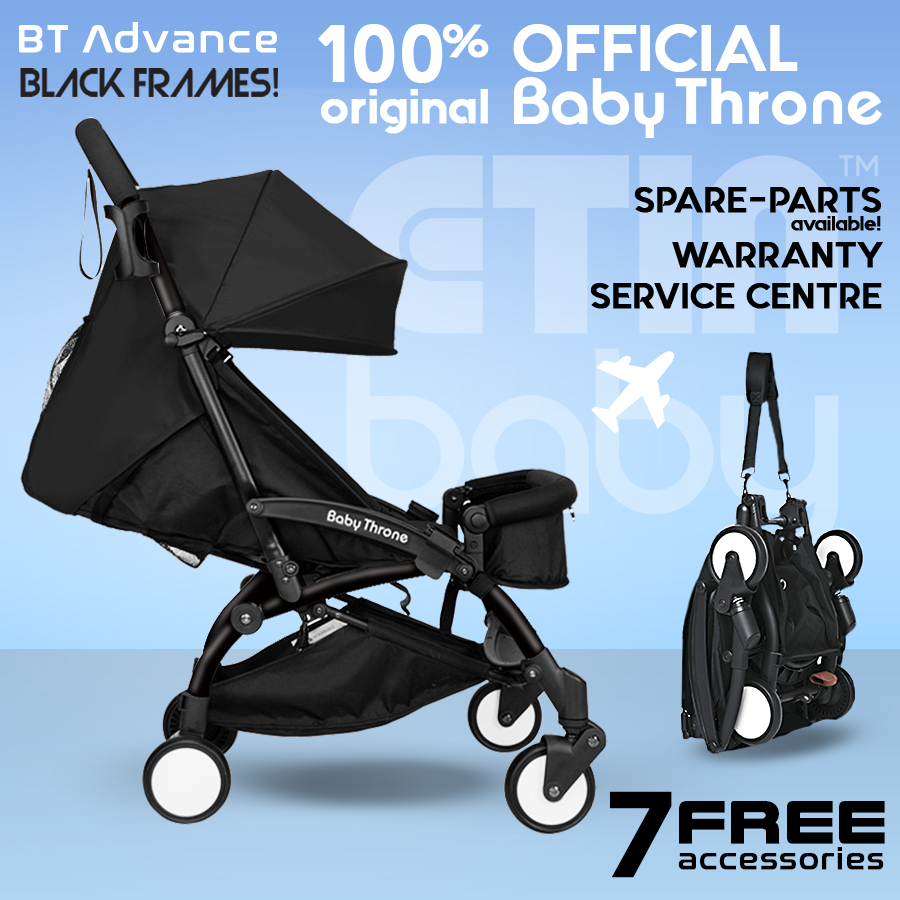 BABY THRONE Cabin Stroller BabyThrone Hand Carry Lightweight Travel Stroller Newborn Baby Stroller