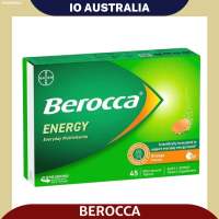 Berocca Australia Effervescent 45 Tablets ORANGE