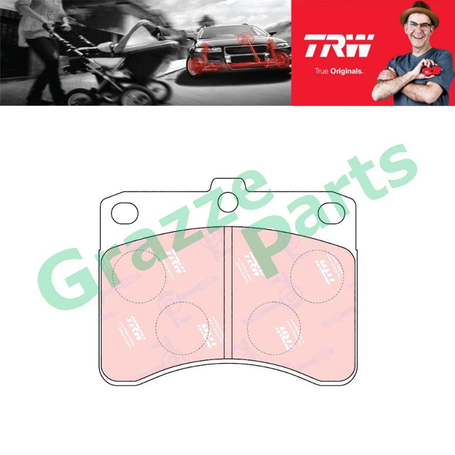 TRW Brake Pad Front for GDB736 - Perodua Kancil 660 850