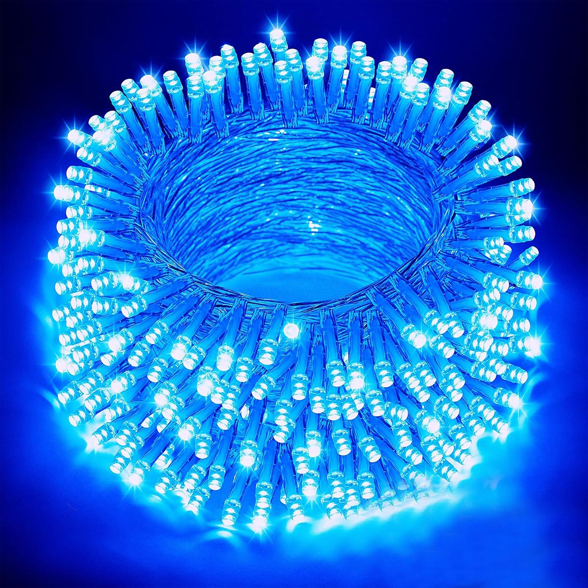 20M 220V transparent light string outdoor waterproof curtain light Fairy lights Christmas decoration LED string lights suitable for room Christmas tree Ramadan lampu XMAS