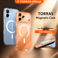 TORRAS C1 Crystal Clear Phone Case Anti-Yellowing with Full Protection for iPhone 17 Series