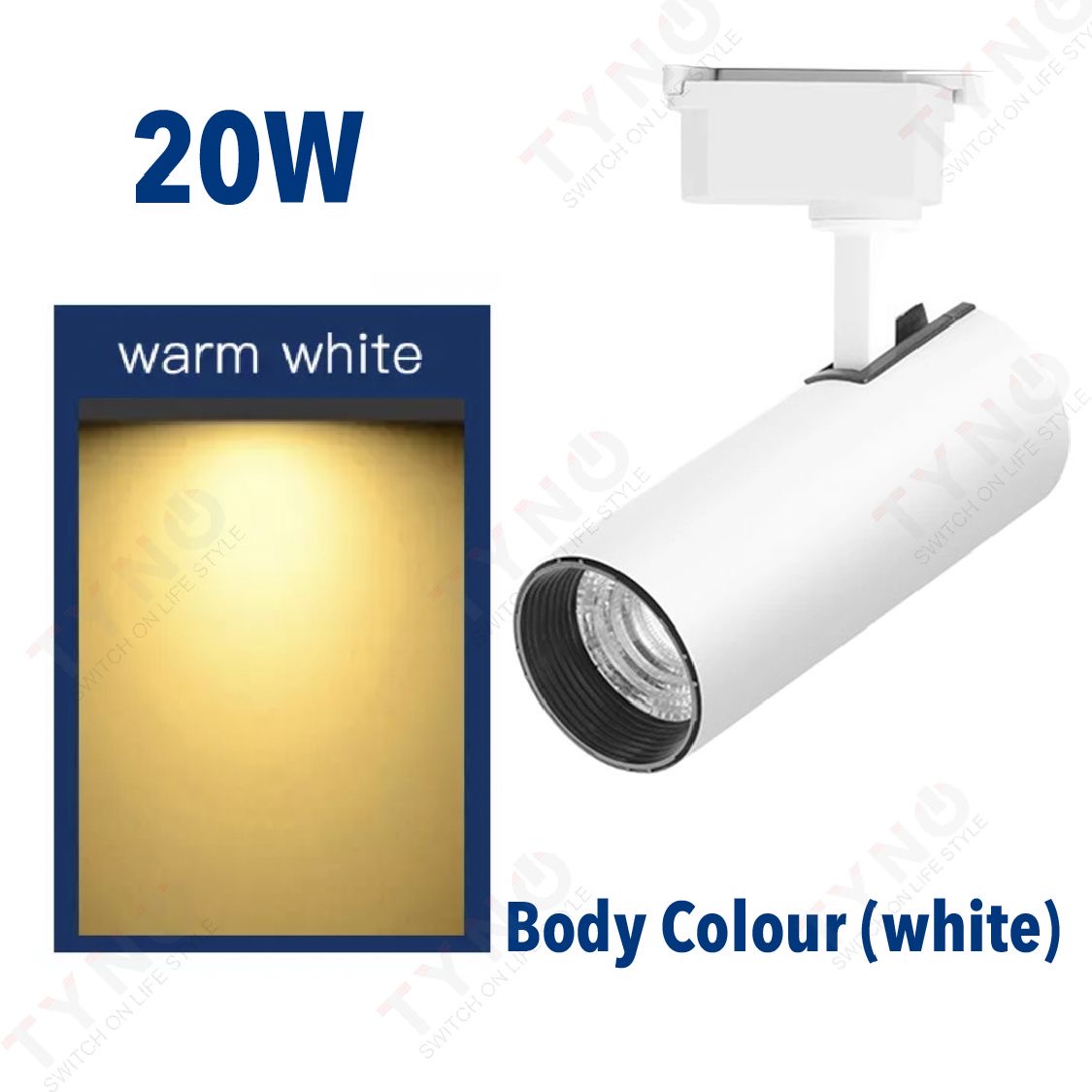 ●Track Light 12W 20W 30W 40W COB LED Spotlight Ceiling Light