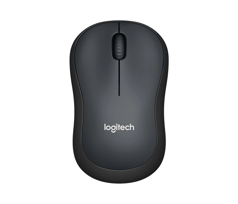 Logitech M221 Silent Wireless Mouse (Charcoal/Blue/Red/Rose)
