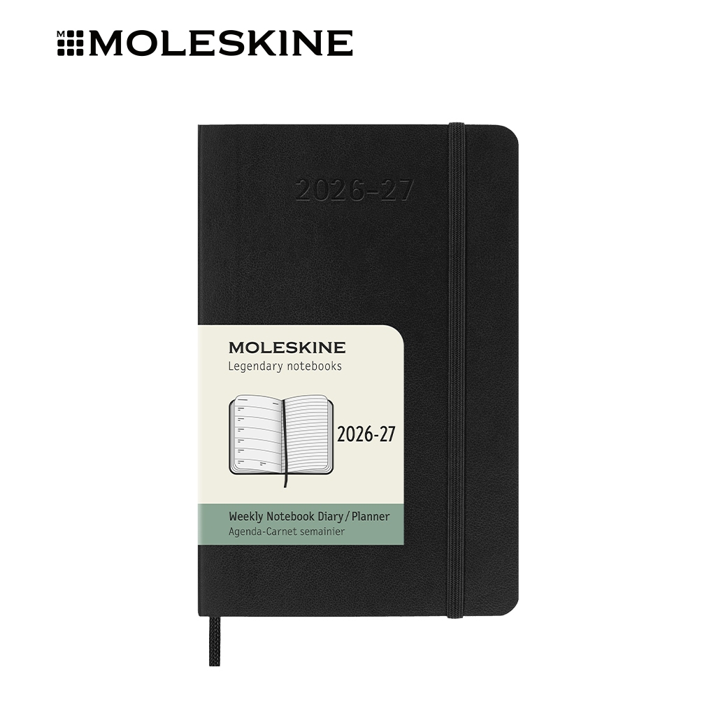 Moleskine 2026/2027 Classic 18M Weekly/Daily Planner Soft/Hard Cover