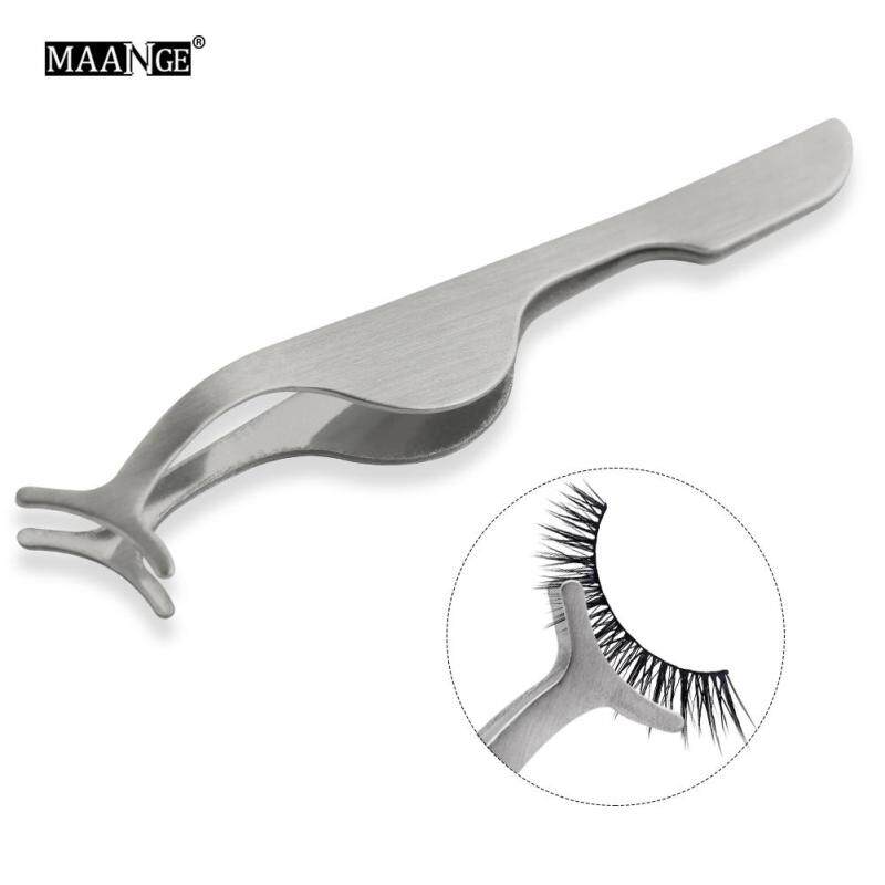 Nhíp gắn lông mi giả MAANGE bằng thép không gỉ cao cấp - INTL