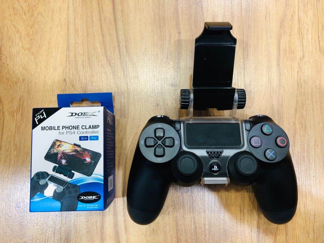 dobe mobile phone clamp for ps4 controller