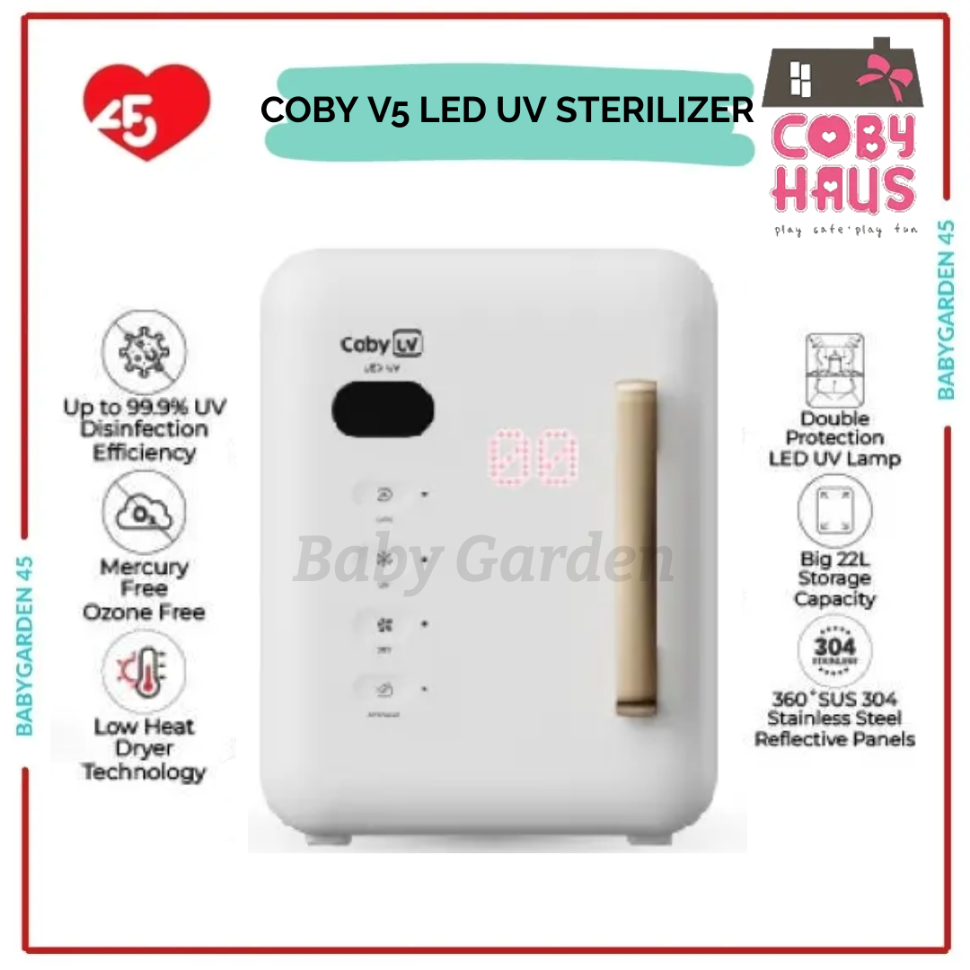 COBY LED UV Sterilizer V2 / V4 / V5 Combo Set Warmer | Latest Version Baby UV Steriliser