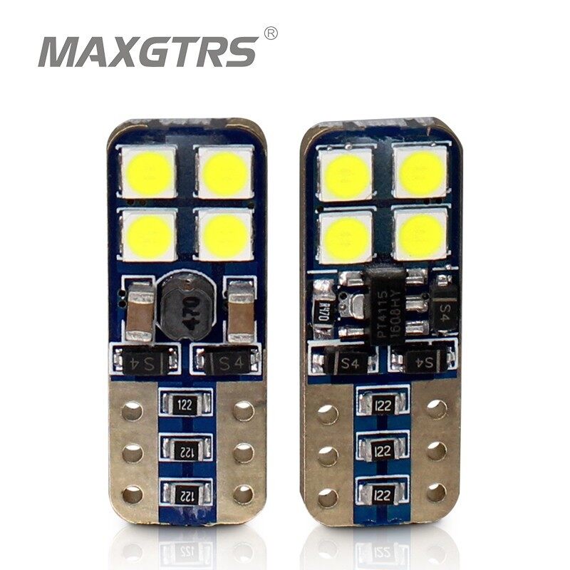 2x T10 194 168 W5W 8SMD 3030 LED CanBus interior lighting Bulb Parking Light