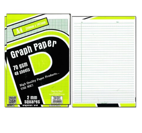 Uni A4 Graph Paper / Kertas Graf (S-35/S-25/S-85)