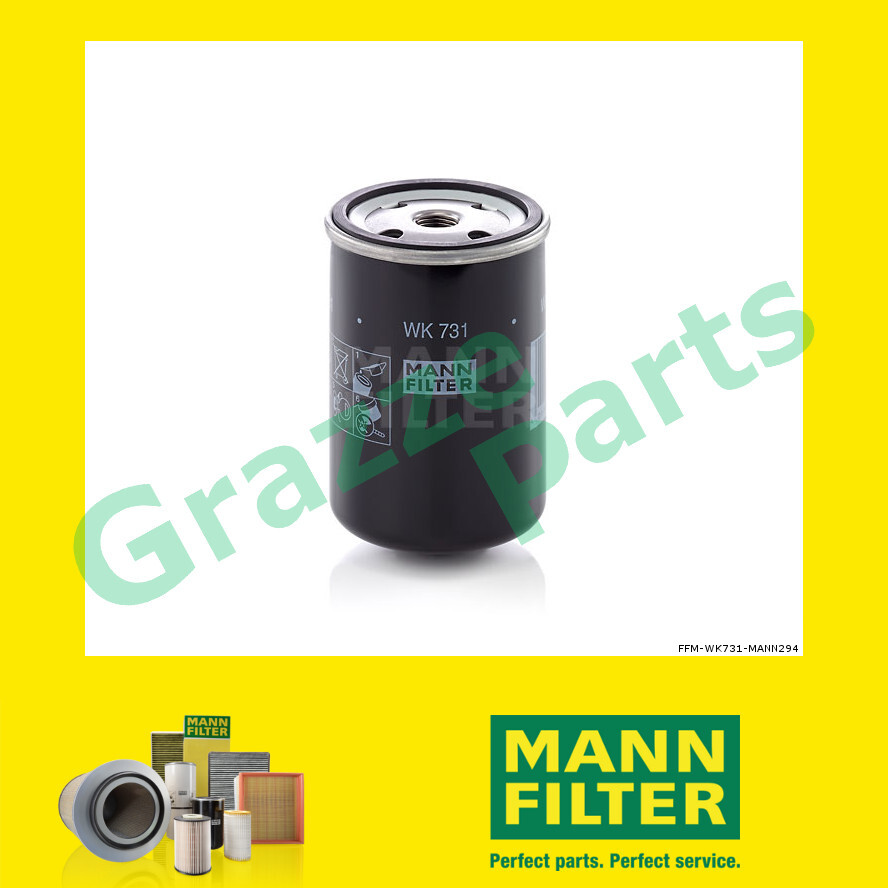 100 Original Mann Fuel Filter Wk731 Wk 731 For Kramer Allrad Wacker Neuson 400 Series 411 411s 2312