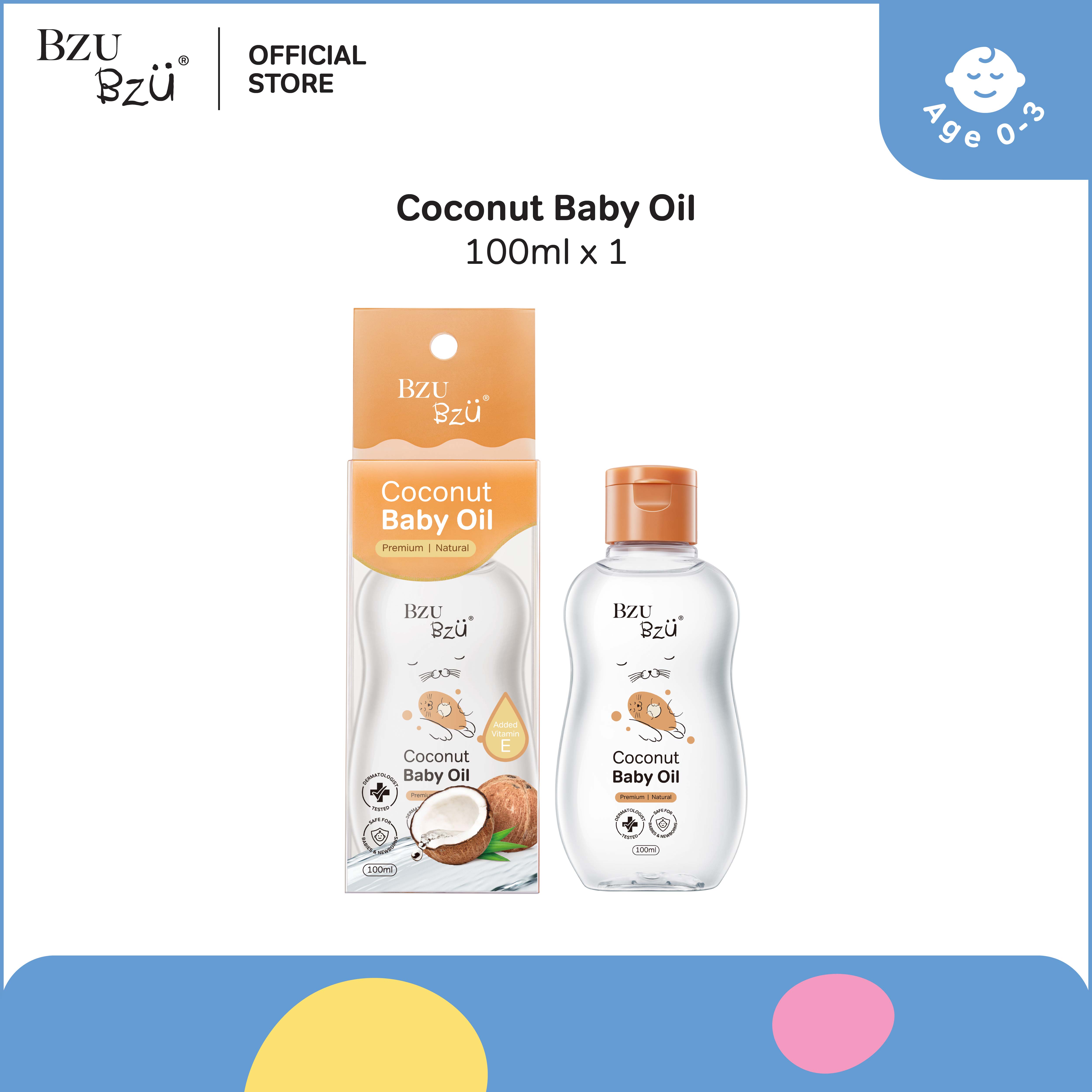 BZU BZU Coconut Baby Oil (100ml)