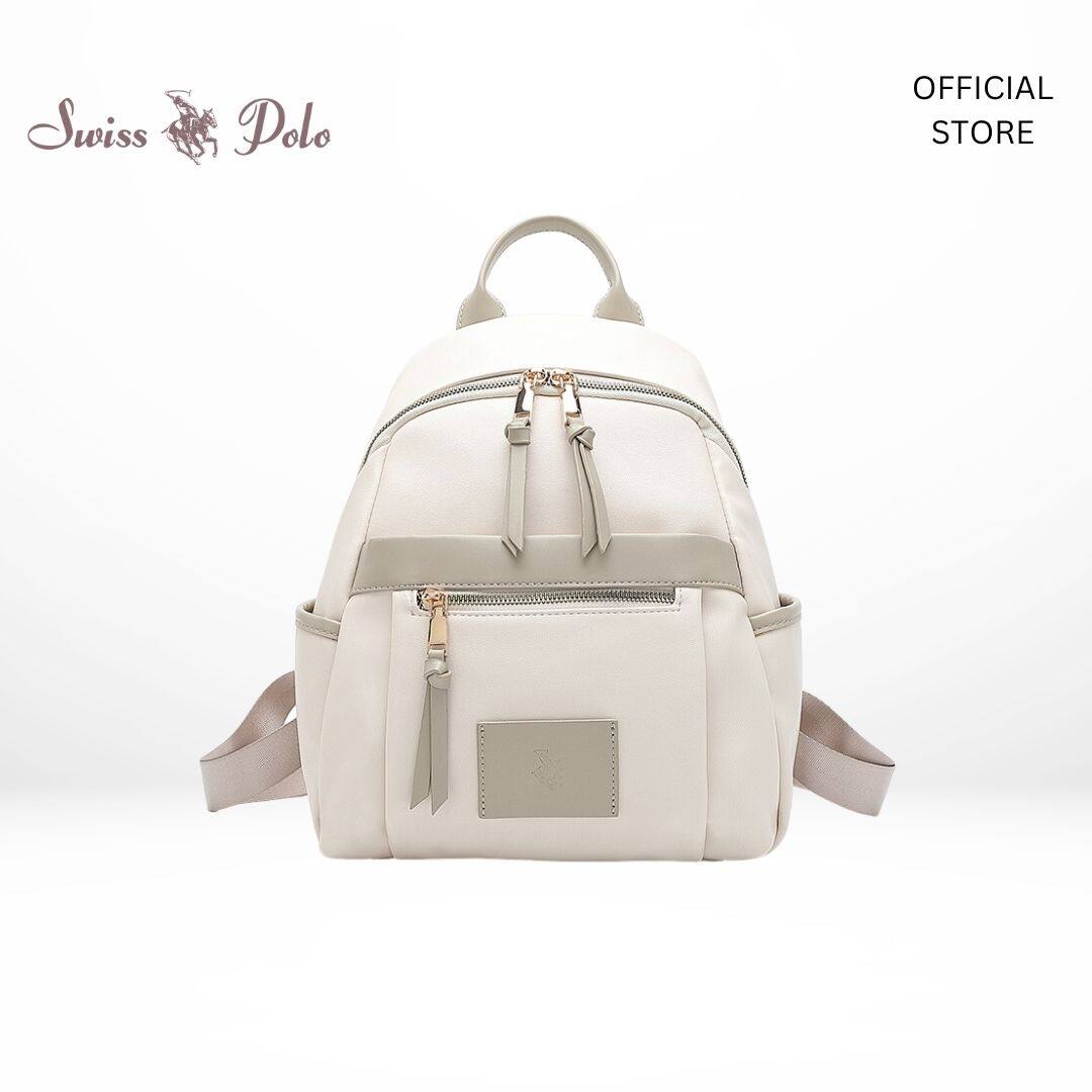 SWISS POLO Ladies Backpack HJQ 3069-4 WHITE