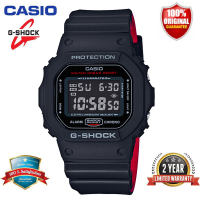 (Ready Stock Free Shipping) jam tangan lelaki G Shock Watch Men Sport Watch Dual Time Display jam tangan lelaki waterproof original World Time LED Auto Light Men Formal Casual Watches DW-5600HR-1