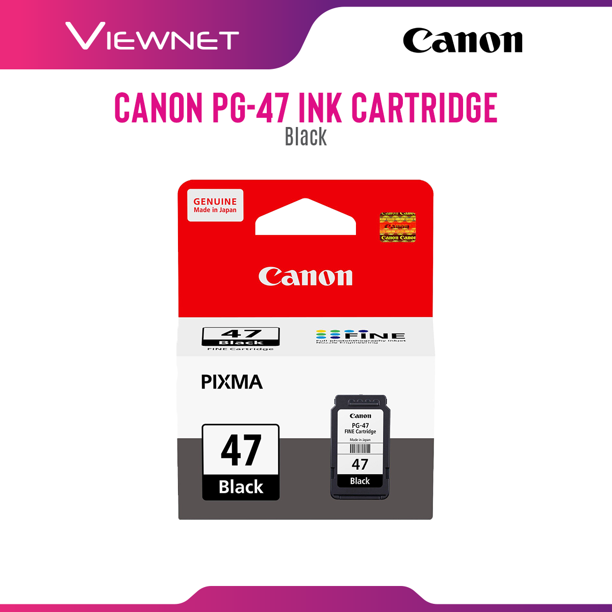 Canon PG-47 (Black) Ink Cartridge