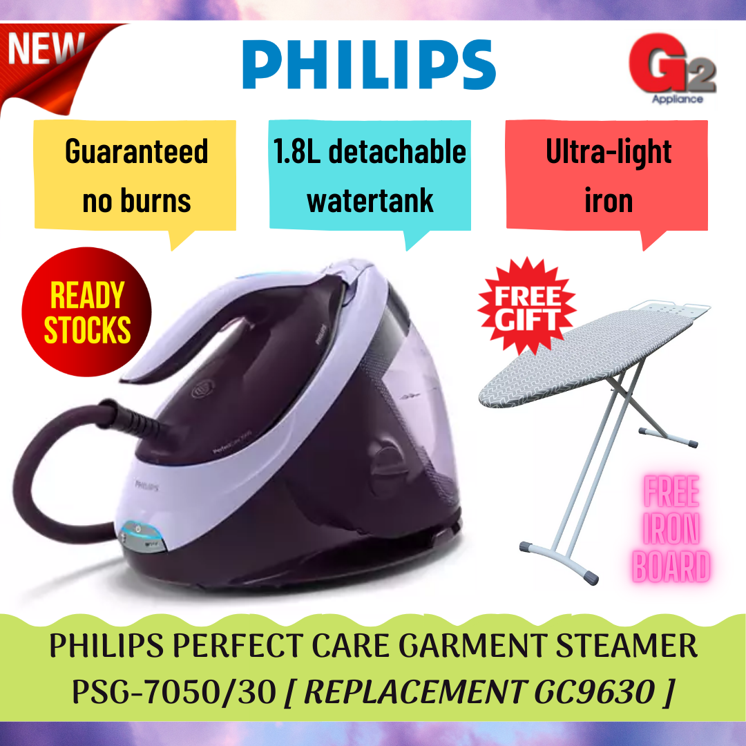 PHILIPS ( Authorised Dealer ) PERFECT CARE GARMENT STEAMER PSG7050/30