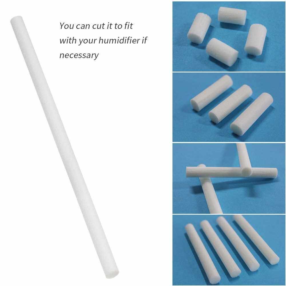 6Pcs Humidifier Sticks Replacement Cotton Filter 10mm Core Cotton Filter Wicks for Portable USB Humidifiers (6)