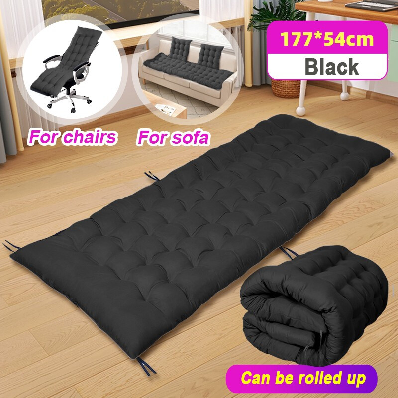 Chair cushion Sofa cushion Soft foldable pearl cotton comfortable seat cushion Breathable mattress 3 inch thickened solid wood sofa cushion four seasons universal long cushion soft comfortable cotton non-slip cushion three seats