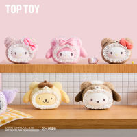 TOPTOY Sanrio characters Fluffy Teddy Bear Series Plush Pendant Blind Box Action Toys Figure Birthday Gift Kid Toy Action Toys Figure Birthday Gift Kid Toy