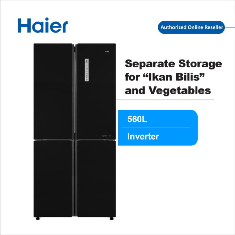 Haier/Hisense (520L/560L) 4 Door DC Inverter Refrigerator Fridge Peti Sejuk