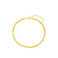 CHOW TAI FOOK 24K Pure Gold Shining Beaded Bracelet F234712