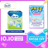 [Bundle of 16] Dr. P Value Level 6 Absorbency Adult Pant M10/ L9/ XL8 - 2x Skin Protection with Quick Dry