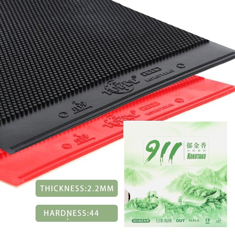 (Bán chạy 456egxt) ✾ Bảng Tiêu chuẩn ITTF Vợt Tennis cao su KOKUTAKU 911 nổi mụn dài hồ quang tấn cô