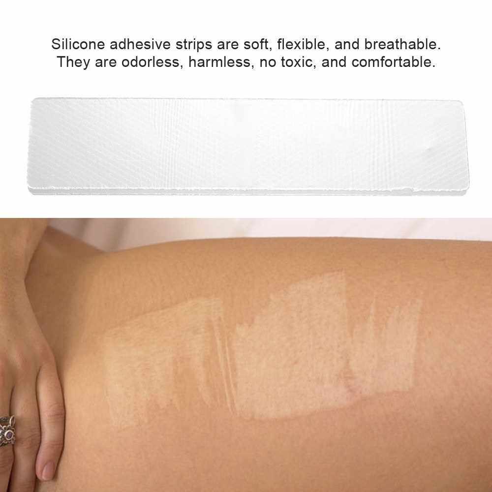 BEST SELLER Scar Sheet Scar Removal Treatment Sheet Soften and Flattens Scars Resulting from Surgery, Injury, Burns, Acne, C-section and more (Transparent)