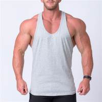 Casual Joggers Clothes Musle Guys Bodybuilding Fitness Boy Tank Top Workout Vest Undershirt Sleeveless Shirt Solid Color Vest