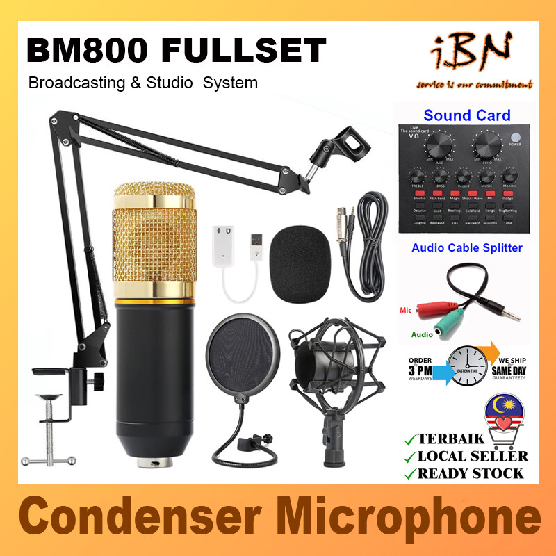 BM700 BM800 Studio Broadcasting Recording Condenser Microphone