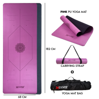 PU Natural Rubber Yoga Mat