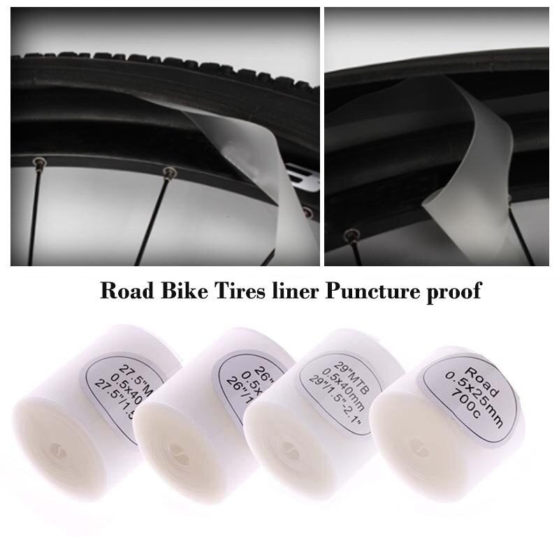 hang qiao shopRoad Bike Tires liner Puncture proof 26 27.5 29 700C tyre