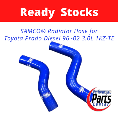 SAMCO Radiator Hose for Toyota Prado Diesel 96~02 3.0L 1KZ-TE Colour : Blue 2 pieces