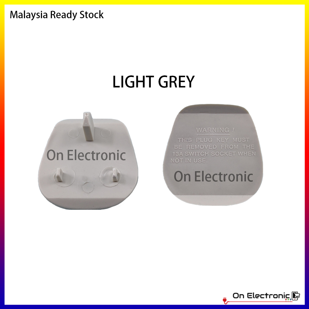 1 PCS Malaysia Socket Plug Outlet Switch Black/White Cover Kids Children Baby Safety Protector Electrical Shock