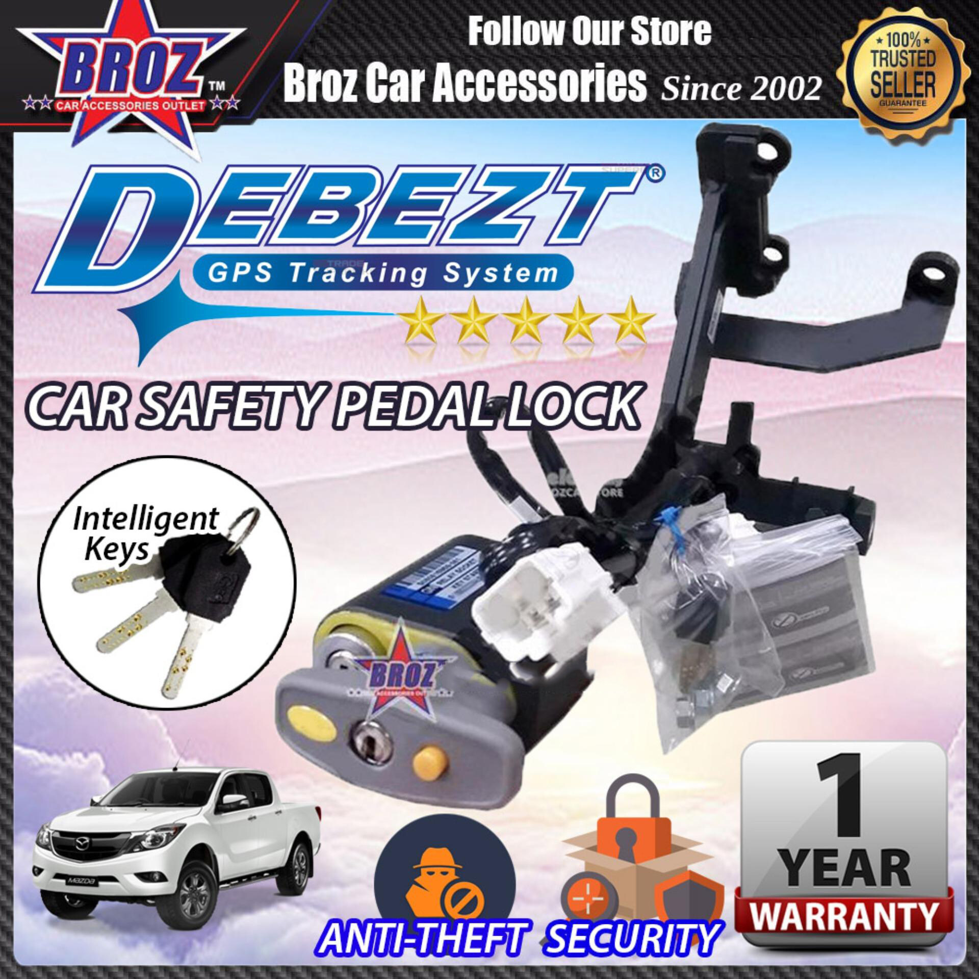 Mazda BT-50 2012-2017 Auto/Manual Key Start Anti Theft Double Pedal Lock