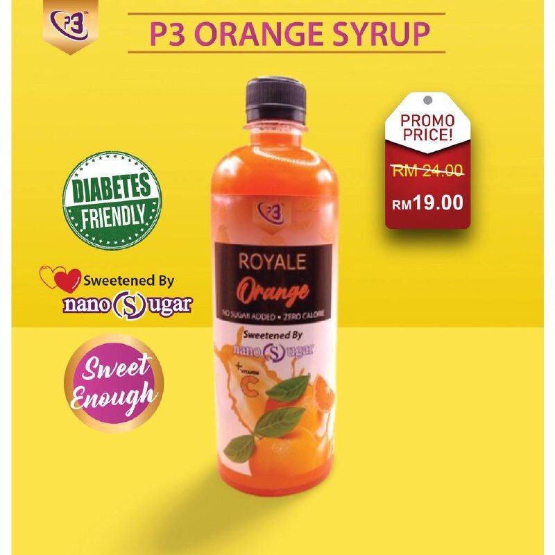 P3 Royale Syrup Rose, Orange & Honey Dew