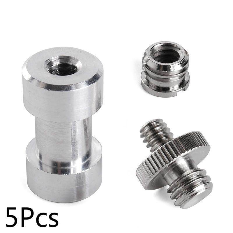 5 Cái Vít Gắn Chân Máy Chuyển Đổi Adapter, Giá Đỡ Đèn Flash 1/4 Đến 3/8 Kim Loại Chủ, Phụ Kiện Máy Ảnh SLR Chụp Ảnh