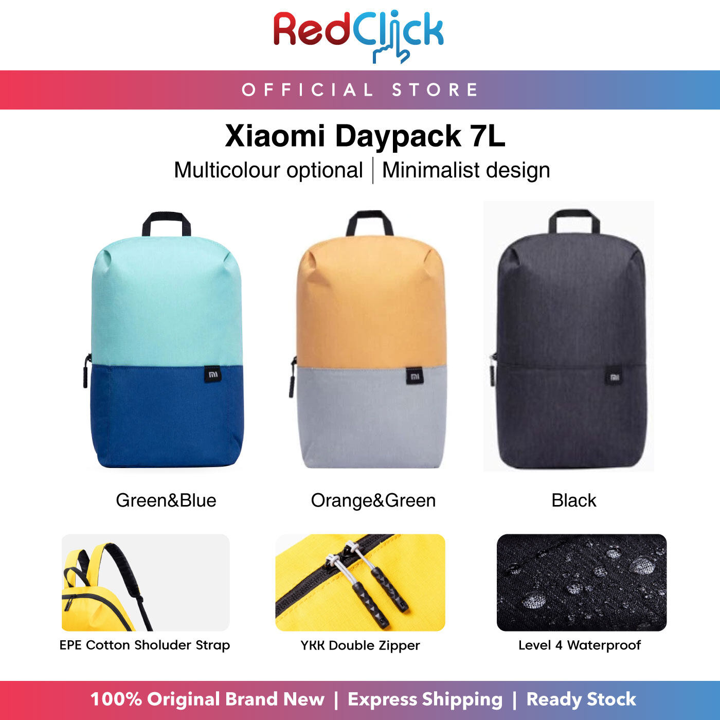 Xiaomi Mi Casual Daypack 7L Dual Tone Color