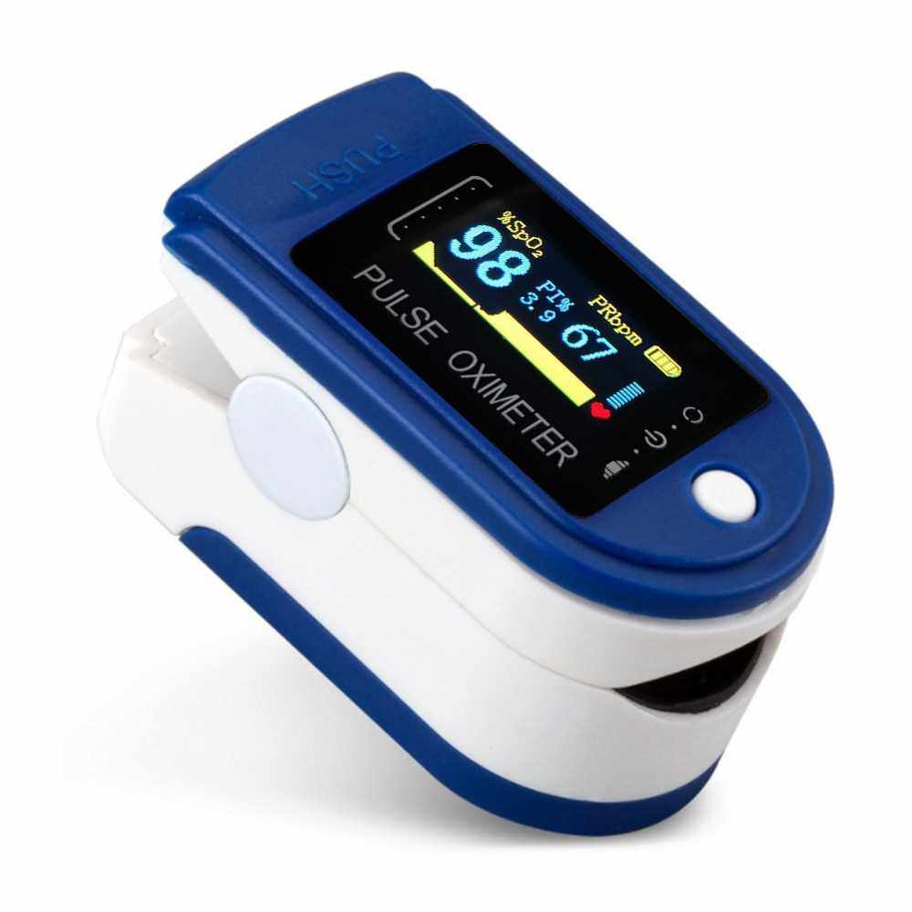 Best Selling Tft Display Fingertip Oximeter B-lood Oxygen Pulse Rate 