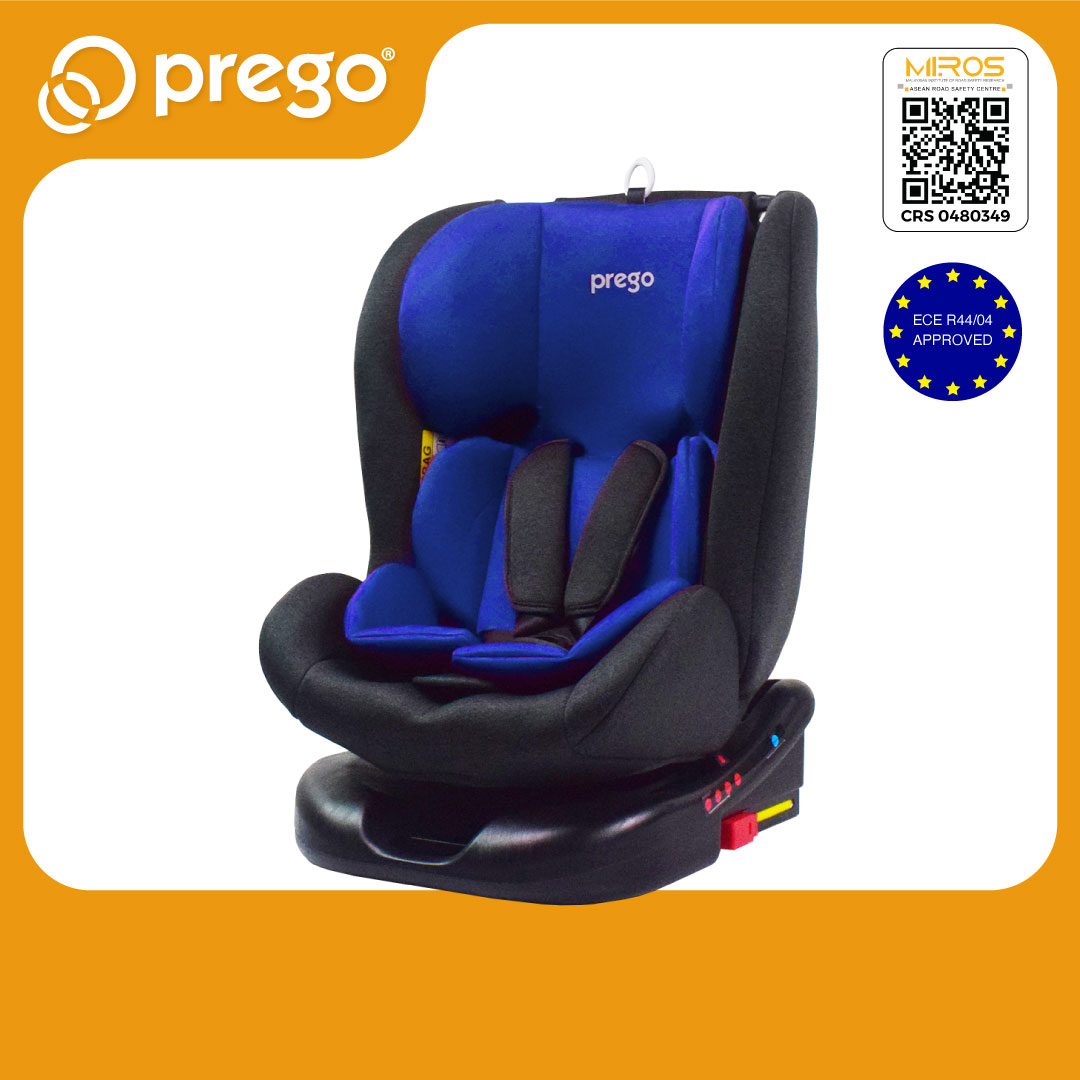 Prego Baby Orbitz 360 ISOFIX Baby Car Seat Newborn To 12 Years Old JPJ Approved